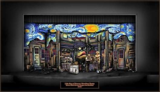Sean McClelland's set design for Slow Burn Theatre Company's 'Little Shop of Horrors'